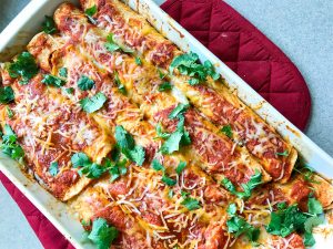 protein rich lean beef enchiladas